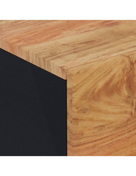 Credenza 60x33x75 cm in Legno Massello di Acacia