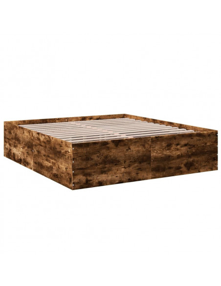 Giroletto Rovere Fumo 180x200 cm in Legno Multistrato
