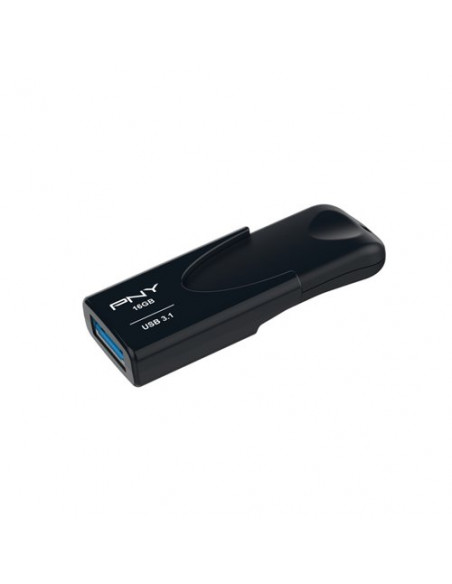 FLASH DRIVE PNY USB 3.0/3.1 16GB  "ATTACHE 4" - FD16GATT431KK-EF