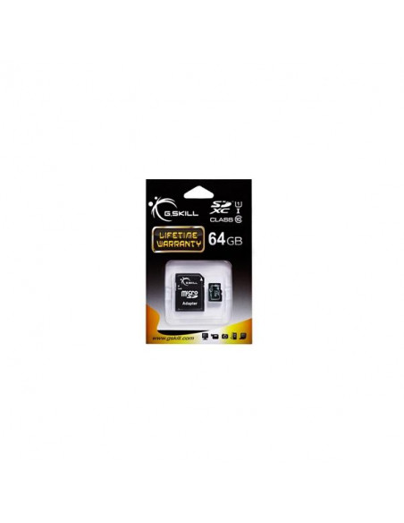 G.Skill micro SDXC C10 64GB con adattatore
