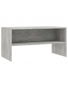 Mobile Porta TV Grigio Cemento 80x40x40 cm in Legno Multistrato 2
