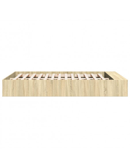 Giroletto Rovere Sonoma 160x200 cm in Legno Multistrato