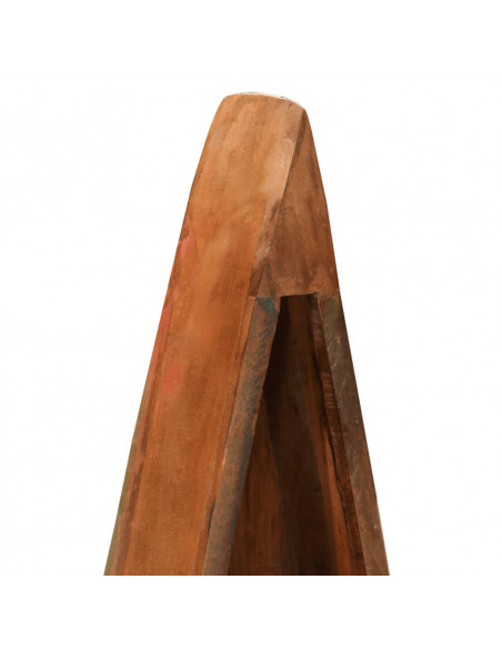 Mobile a Barca 39x27x127 Legno Massello di Recupero