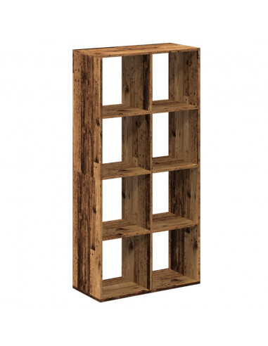 Libreria Divisorio Legno Antico 69,5x29x137,5 cm in Truciolato