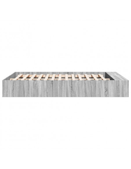 Giroletto Grigio Sonoma 140x200 cm in Legno Multistrato