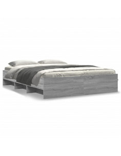 Giroletto Grigio Sonoma 150x200 cm in Legno Multistrato 2