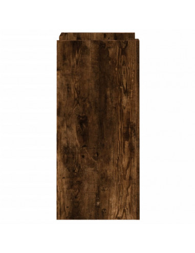 Credenza Rovere Fumo 45x35x75 cm in Legno Multistrato