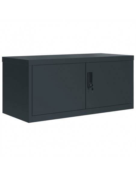 Armadio Classificatore Antracite 90x40x40 cm in Acciaio