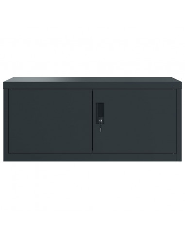 Armadio Classificatore Antracite 90x40x40 cm in Acciaio
