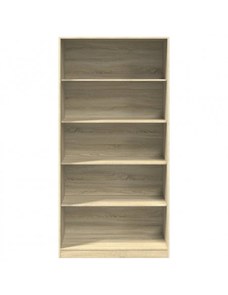 Armadio Rovere Sonoma 100x50x200 cm in Legno Multistrato