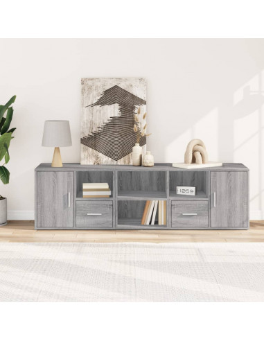 Mobile Angolare Grigio Sonoma 160x40x45 cm in Truciolato