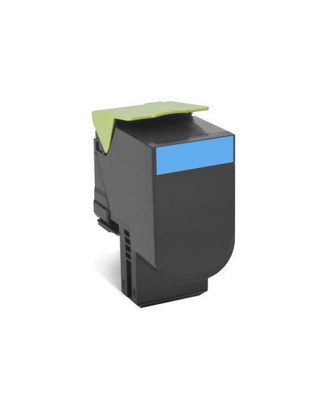 Lexmark 702C R cartuccia toner 1 pz Originale Ciano