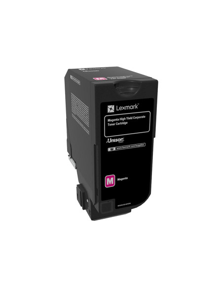 Lexmark 74C2HME cartuccia toner 1 pz Originale Magenta