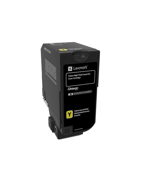 Lexmark 74C2HYE cartuccia toner 1 pz Originale Giallo