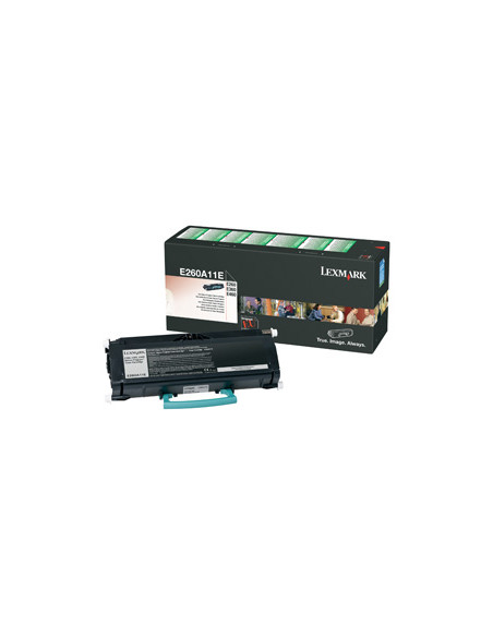 Lexmark E260A11E cartuccia toner 1 pz Originale Nero
