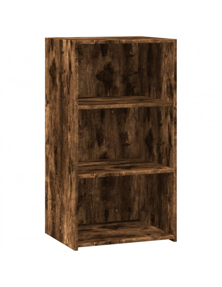 Credenza Rovere Fumo 50x41x93 cm in Legno Multistrato