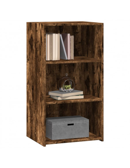 Credenza Rovere Fumo 50x41x93 cm in Legno Multistrato
