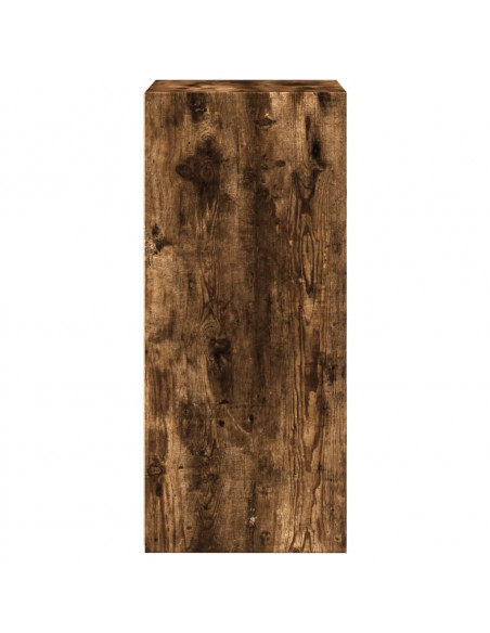 Credenza Rovere Fumo 50x41x93 cm in Legno Multistrato