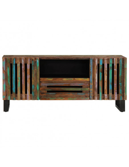 Mobile Porta TV 100x34x46 cm in Legno Massello di Acacia
