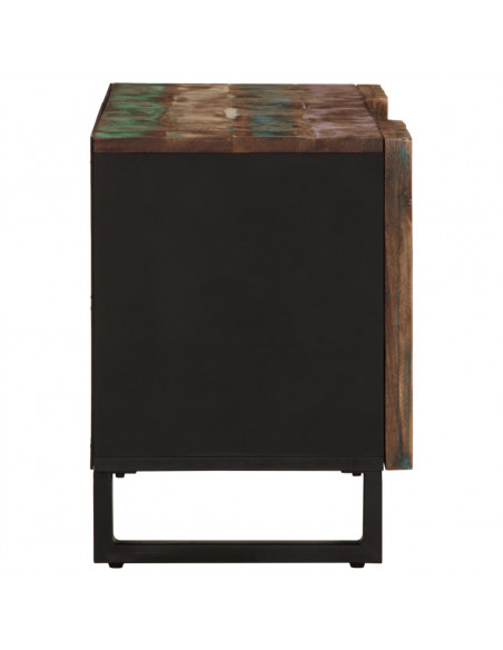 Mobile Porta TV 100x34x46 cm in Legno Massello di Acacia