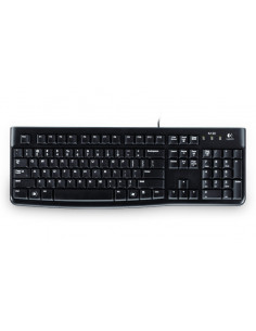 Logitech Keyboard K120 for Business tastiera Ufficio USB QWERTY Italiano Nero
