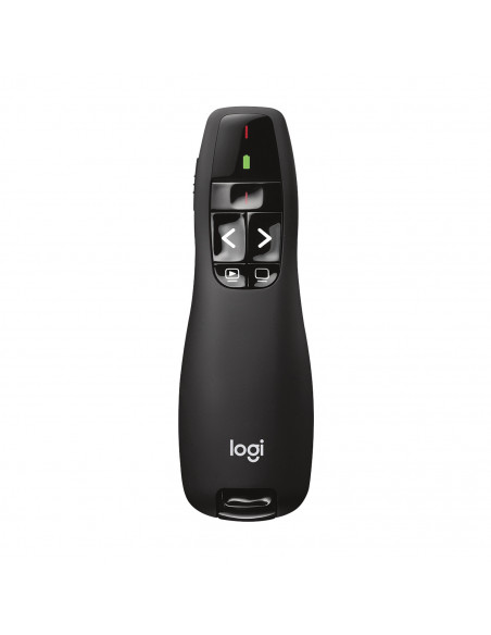 Logitech R400 puntatore wireless RF Nero