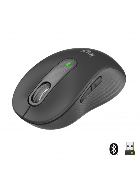 Logitech Signature M650 mouse Ufficio Mano destra RF senza fili + Bluetooth Ottico 4000 DPI