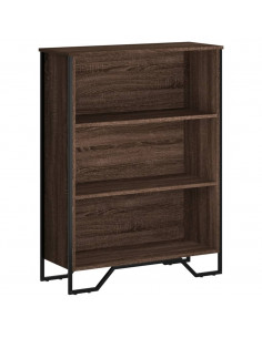 Libreria Rovere Marrone 80x31x106 cm in Legno Multistrato 2