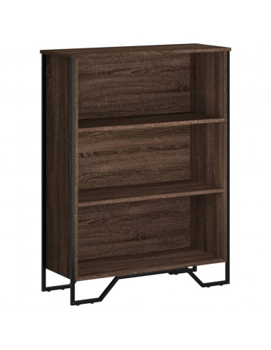 Libreria Rovere Marrone 80x31x106 cm in Legno Multistrato