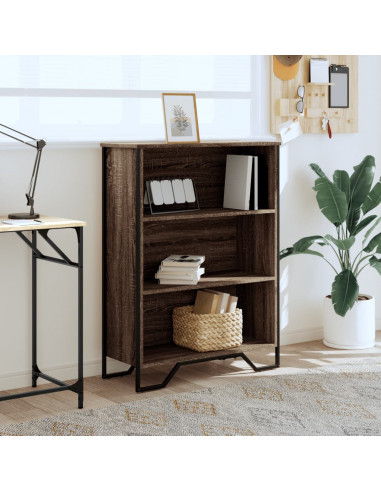Libreria Rovere Marrone 80x31x106 cm in Legno Multistrato