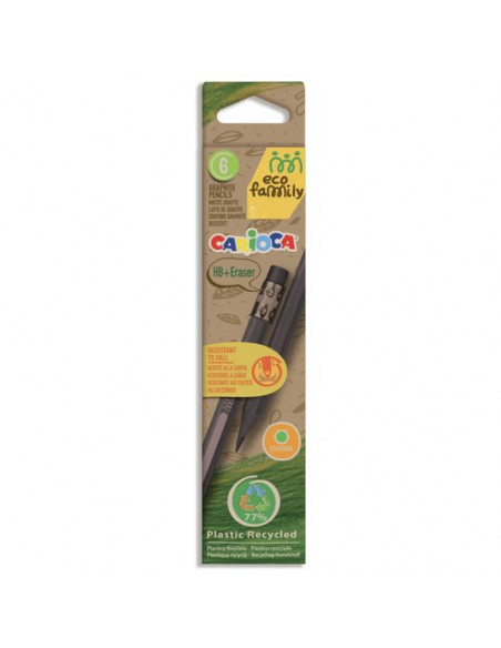 Matite grafite Carioca 43091 ECO FAMILY