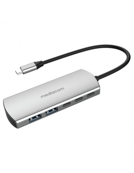 Mediacom MD-C324 Docking Station USB-C to 2*USB3.0/2*USB-C
