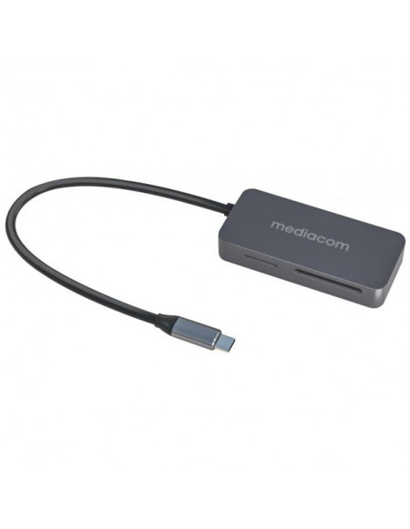Mediacom MD-S405 Card Reader Type-C to SD/MicroSD
