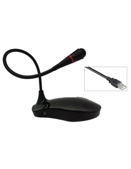 MICROFONO USB DESK EMPIRE-150-Microfono Omnidirezionale USB con raggio di ricezione a 180°