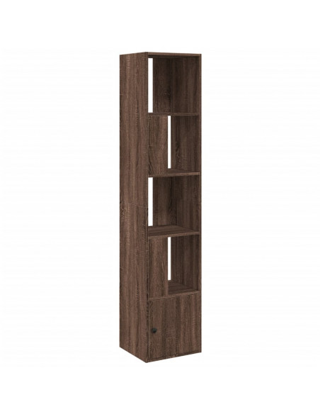 Libreria Rovere Marrone 40x36x189 cm in Legno Multistrato