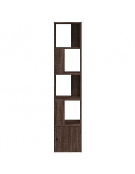 Libreria Rovere Marrone 40x36x189 cm in Legno Multistrato