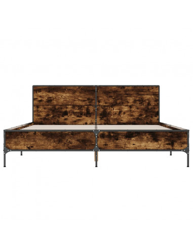 Giroletto Rovere Fumo 120x200 cm in Legno Multistrato Metallo