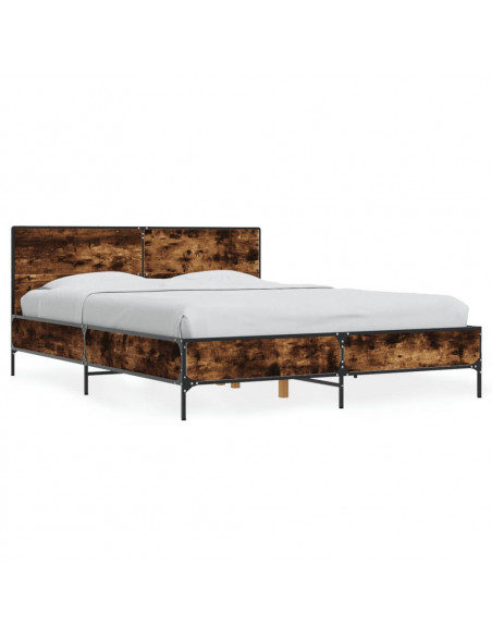 Giroletto Rovere Fumo 120x190 cm in Legno Multistrato Metallo