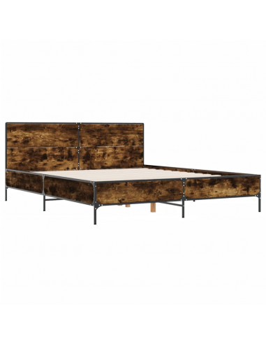 Giroletto Rovere Fumo 120x190 cm in Legno Multistrato Metallo