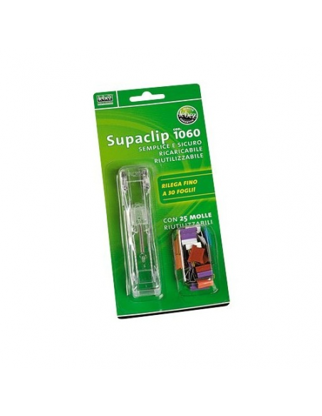 Mollette blocca fogli Lebez 1060 Supaclip