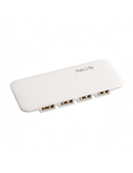 NGS IHUB 7 iReader Card USB 2.0 7 porte. Colore Bianco