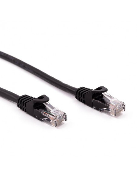 Nilox NXCRJ4502 cavo di rete Nero 2 m Cat6 U/UTP (UTP)