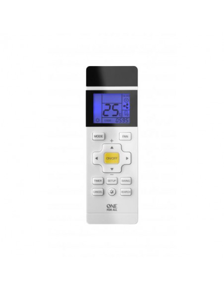 One For All URC 1035 telecomando IR Wireless Aria condizionata Pulsanti