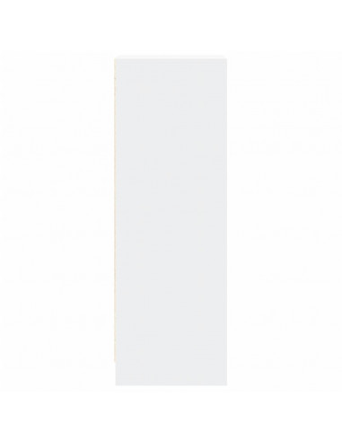 Credenza con LED Bianca 42,5x34x100 cm in Legno Multistrato