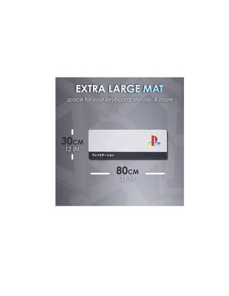 Paladone Tappetino Mouse Gaming Large Playstation 30x80