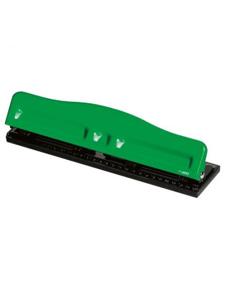 Perforatrice fogli Lebez 840 4 Fori Verde e Nero