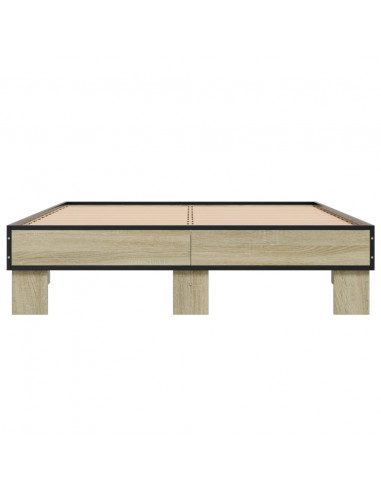 Giroletto Rovere Sonoma 120x200 cm in Legno Multistrato Metallo