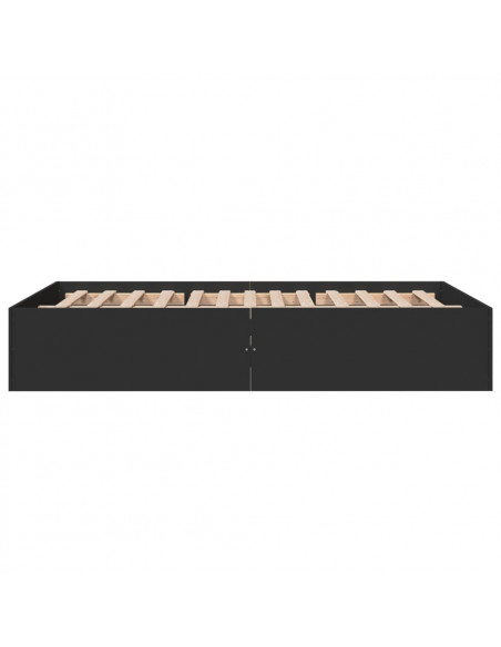 Giroletto Nero 135x190 cm in Legno Multistrato