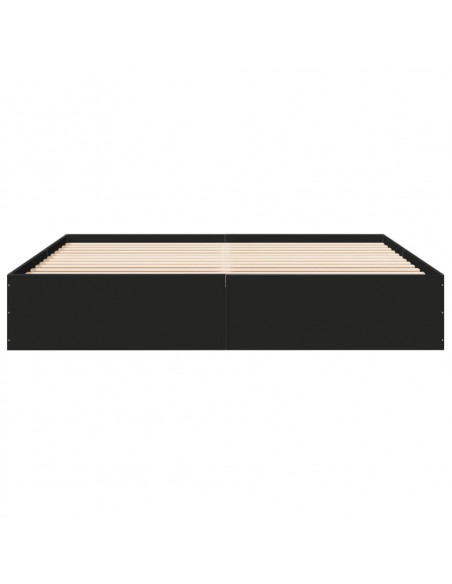 Giroletto Nero 180x200 cm in Legno Multistrato