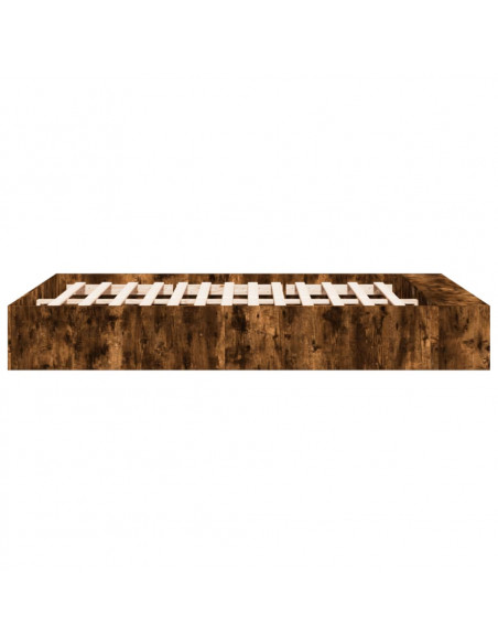 Giroletto Rovere Fumo 160x200 cm in Legno Multistrato